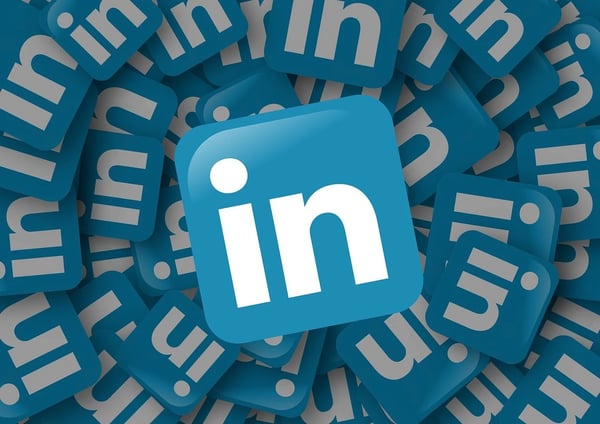 Sur cette illustration, le logo LinkedIn.