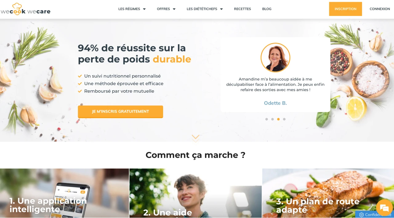 Landing-page-wecook